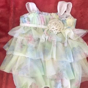 Koala Baby Boutique Tulle Flower Jumper Newborn